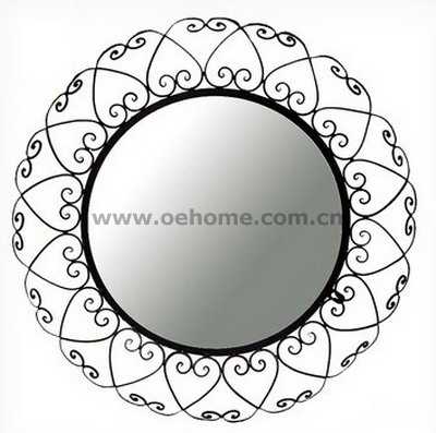 8337 High quality starburst metal mirror, salon mirror